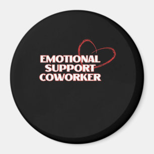 Emotionele hulp Coworker Classic - Werk Bestie Vir Magneet