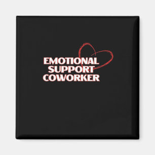 Emotionele hulp Coworker Classic - Werk Bestie Vir Magneet