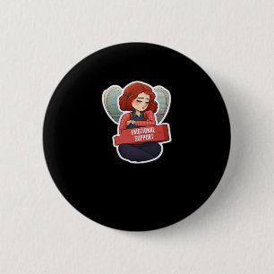 Emotionele hulp Coworker Classic - Werk Bestie Vir Ronde Button 5,7 Cm