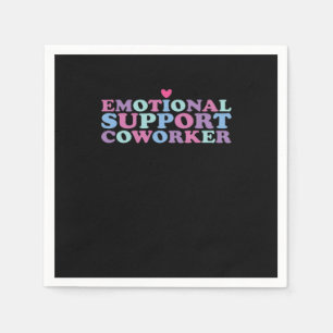 Emotionele hulp Coworker Classic - Werk Bestie Vir Servet