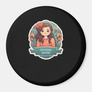 Emotionele hulp Coworker Funny Meme Magneet