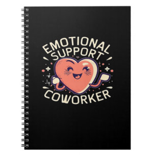 Emotionele hulp Coworker Funny Sloth en Quote Notitieboek