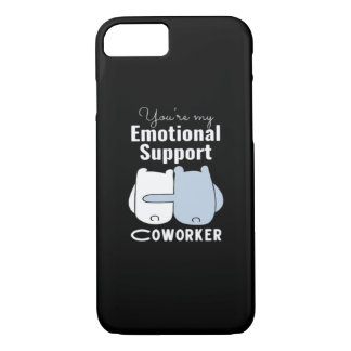 Emotionele hulp Coworker Grappig Quote iPhone 8/7 Hoesje