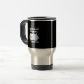 Emotionele hulp Coworker Grappig Quote Reisbeker (Voorkant links)