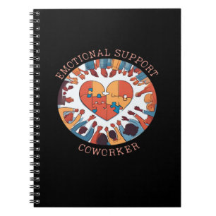 Emotionele hulp Coworker Kantoor Companion Classic Notitieboek