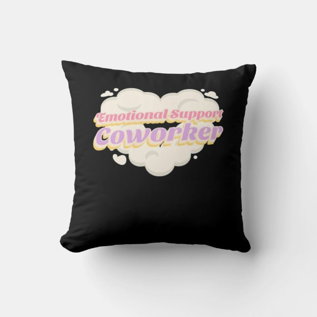 Emotionele hulp Coworker Kantoor Gift Classic Kussen (Voorkant)