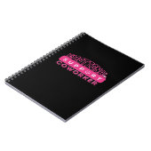 Emotionele hulp Coworker Pink Flower Essential Notitieboek (Linkerzijde)