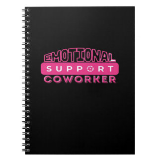 Emotionele hulp Coworker Pink Flower Essential Notitieboek