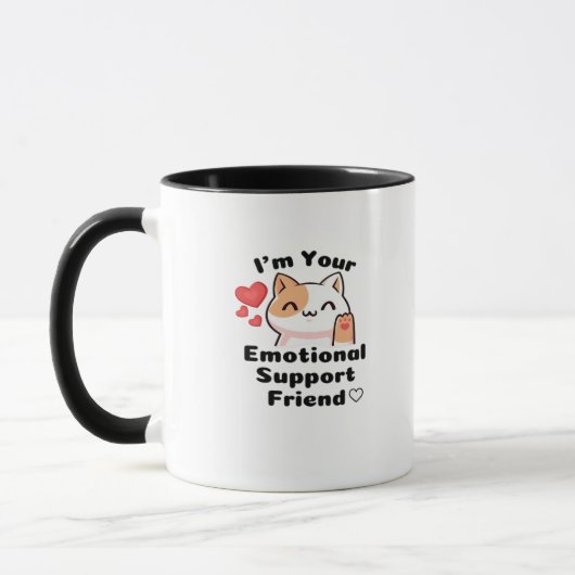 Emotionele hulp Coworker Quote Mok (Links)