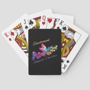 Emotionele hulp Coworker Quote Pokerkaarten
