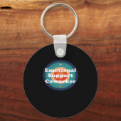 Emotionele hulp Coworker Trend Sleutelhanger (Voorkant)