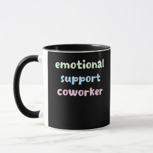Emotionele hulp Coworker Trending Luiaard Mok