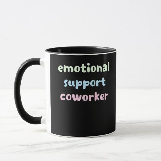 Emotionele hulp Coworker Trending Luiaard Mok (Links)