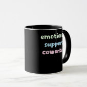 Emotionele hulp Coworker Trending Luiaard Mok (Voorkant rechts)