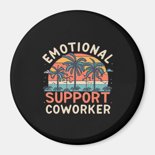 Emotionele hulp Medewerker Essentieel Magneet (Voorkant)