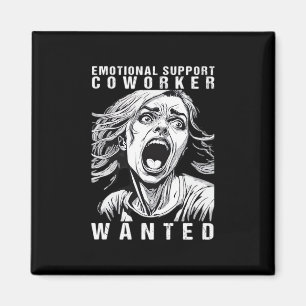Emotionele Hulp Medewerker - Gezocht Grappig Kanto Magneet