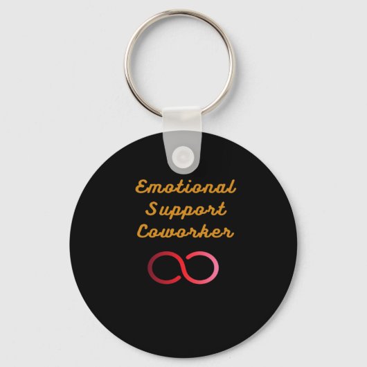 Emotionele Hulp Medewerker - Klassieke Arbeidsdag Sleutelhanger (Voorkant)
