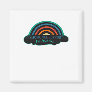 Emotionele hulp Medewerker Werk Bestie Blue Classi Magneet