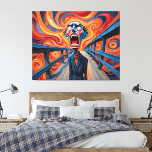 Emotionele kunst Canvas, Muurdecoratie, Home Galle Canvas Afdruk (Insitu (Slaapkamer))