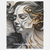 "Emotionele Kunstvormen" Fleece Deken (Voorkant)