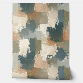 Emotionele kwast textuur behang 