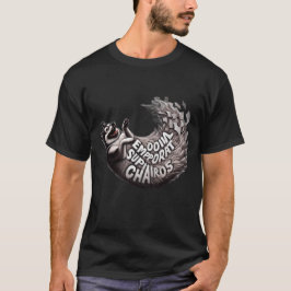 Emotionele Ondersteuning Chaos Grappige Husky Hond T-shirt