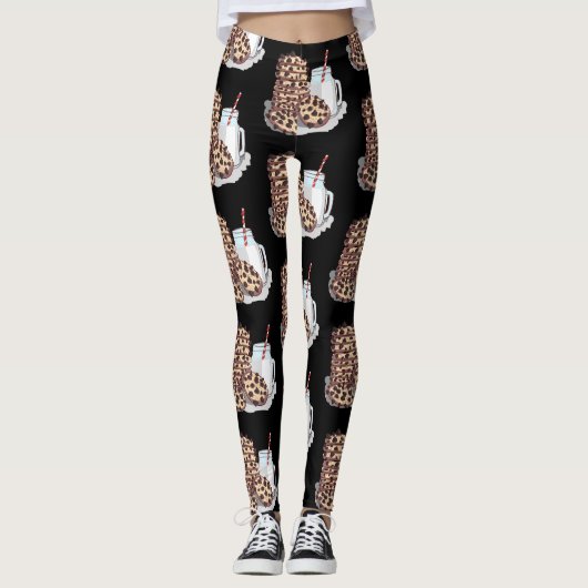Emotionele Ondersteuning Cookies Leggings (Voorkant)