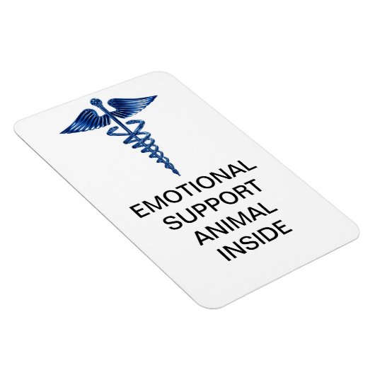 Emotionele ondersteuning Dier Inside Magnet Magneet (Rechterzijde)