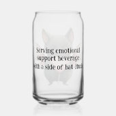 Emotionele Ondersteuning Drank Bat‑itude Glazen Bl (Achterkant)