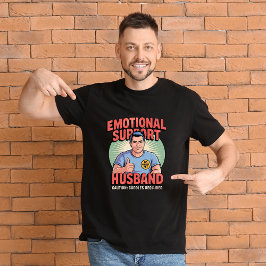 Emotionele ondersteuning Echtgenoot Mannen T-shirt