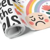 Emotionele ondersteuning Gift Wrap - Rainbow & Hea Cadeaupapier (Rol Hoek)