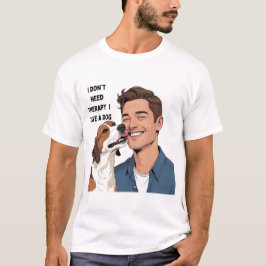 Emotionele ondersteuning Hond T-shirt