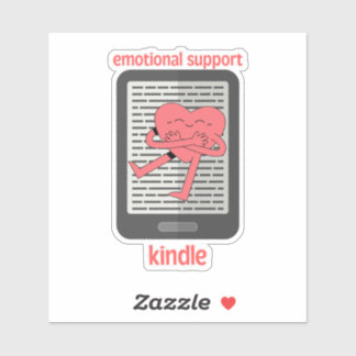 Emotionele Ondersteuning Kindle Sticker