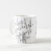 Emotionele Ondersteuning Koffie Mok (Voorkant links)