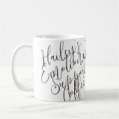 Emotionele Ondersteuning Koffie Mok (Links)