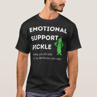 Emotionele Ondersteuning Komkommer Vriendelijkheid T-shirt