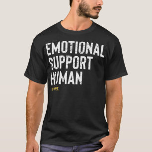 Emotionele ondersteuning Mannen voor vrouwen Funny T-shirt