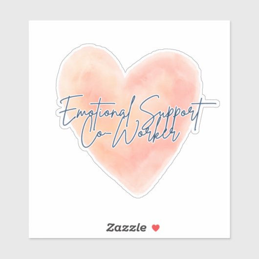 Emotionele Ondersteuning Medewerker Werk Bestie Gi Sticker (Vel)