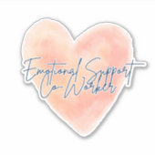 Emotionele Ondersteuning Medewerker Werk Bestie Gi Sticker (Voorkant)