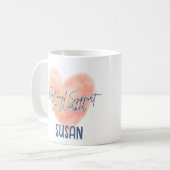 Emotionele Ondersteuning Medewerker Werk Besties A Koffiemok (Voorkant links)