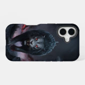 Emotionele ondersteuning Panther (niet aaien) iPhone 16 Hoesje (Achterkant horizontaal)