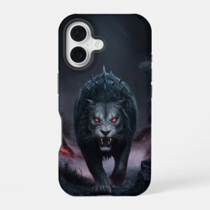 Emotionele ondersteuning Panther (niet aaien) iPhone 16 Hoesje