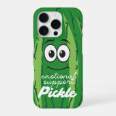 Emotionele ondersteuning Pickle Grappig Groene iPh iPhone Hoesje (Achterkant)