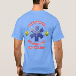 Emotionele ondersteuning Softball Dad T-shirt