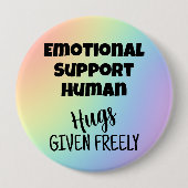 Emotionele ondersteuning van de Button van de rege (Voorkant)