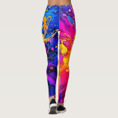 Emotionele reis door de kunst leggings (Achterkant)