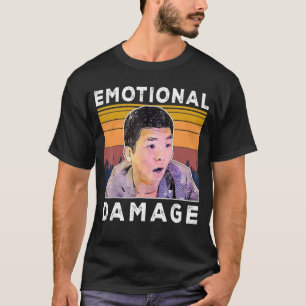 Emotionele Schade De Aziatische Guy Meme Humor T-shirt