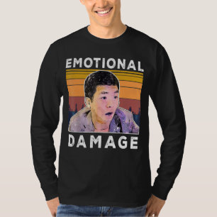  Emotionele Schade De Aziatische Guy Meme Humor T-shirt