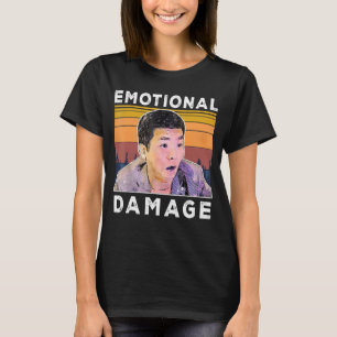  Emotionele Schade De Aziatische Guy Meme Humor T-shirt