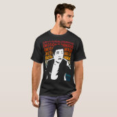 emotionele schade De tekst van het thema herhaal A T-shirt (Voorkant volledig)
